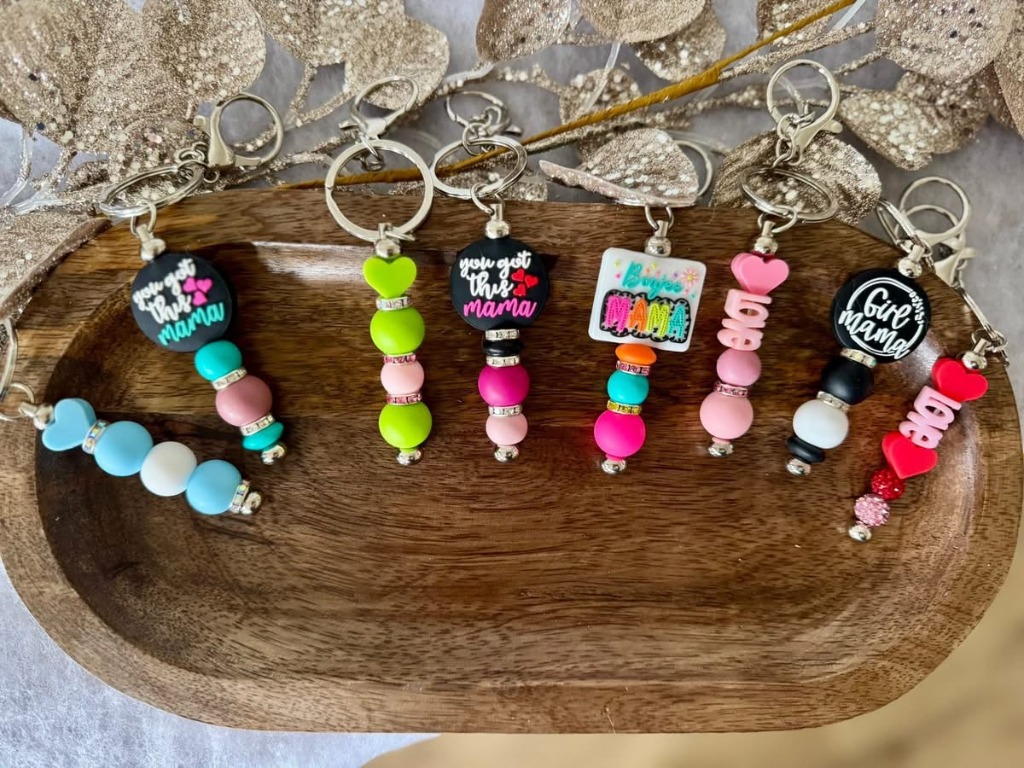Mama & Mom Keychains